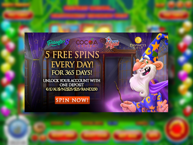 5 free spins parrot party.jpg