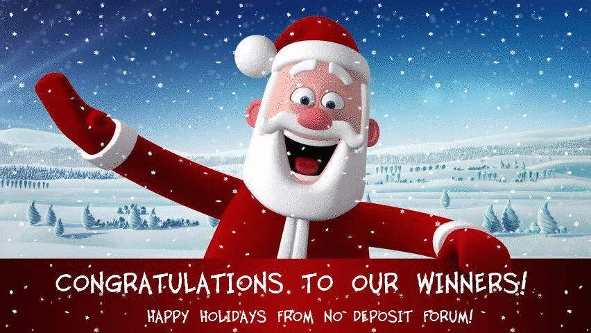 CONGRATS CHRISTMAS WINNERS no deposit forum.gif