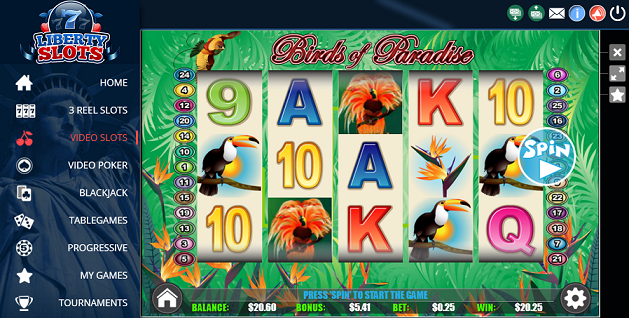 Liberty Slots Birds of Paradise No Deposit Forum.png