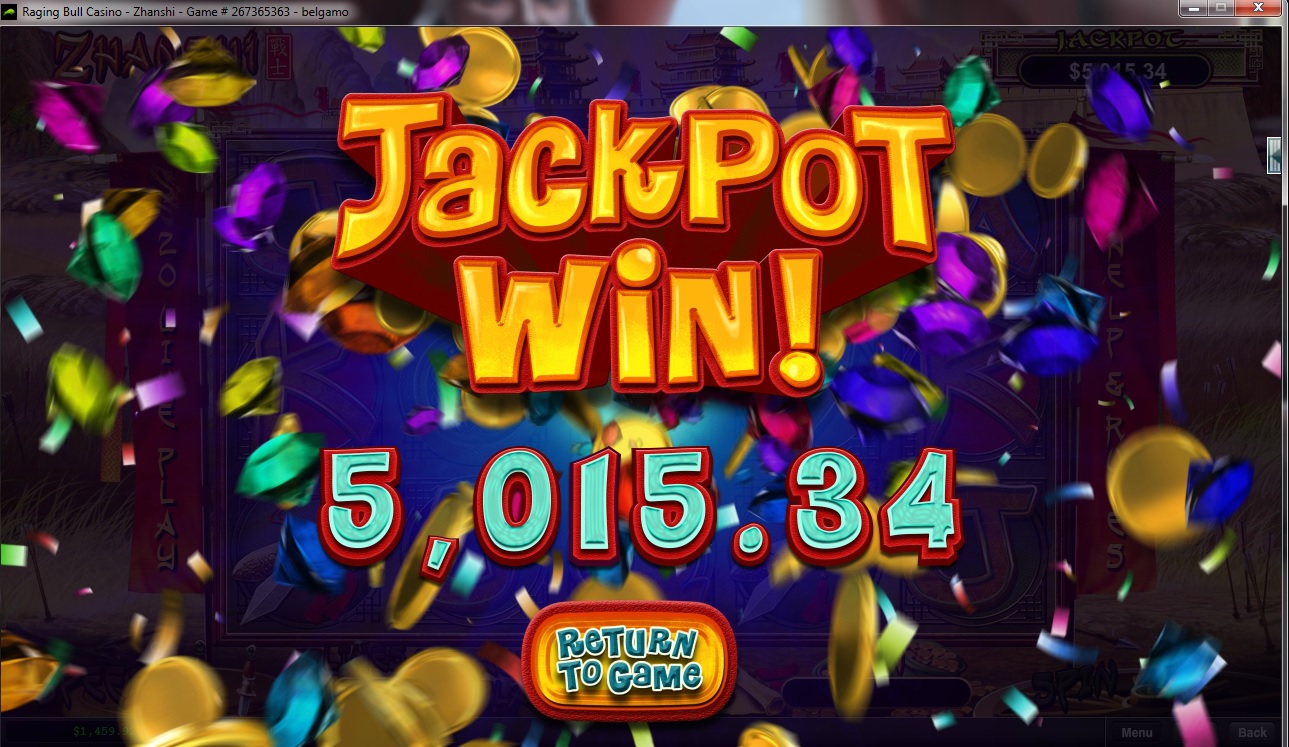 random jackpot on Zhanshi at Raging Bull Caino.jpg