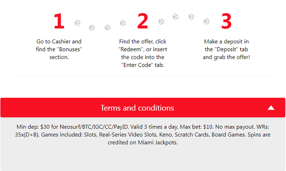 Red Dog New Game t & c No Deposit Forum.png