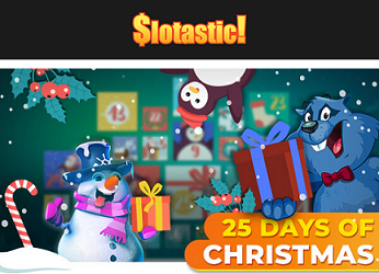 Slotastic 25 days of xmas no deposit forum.png