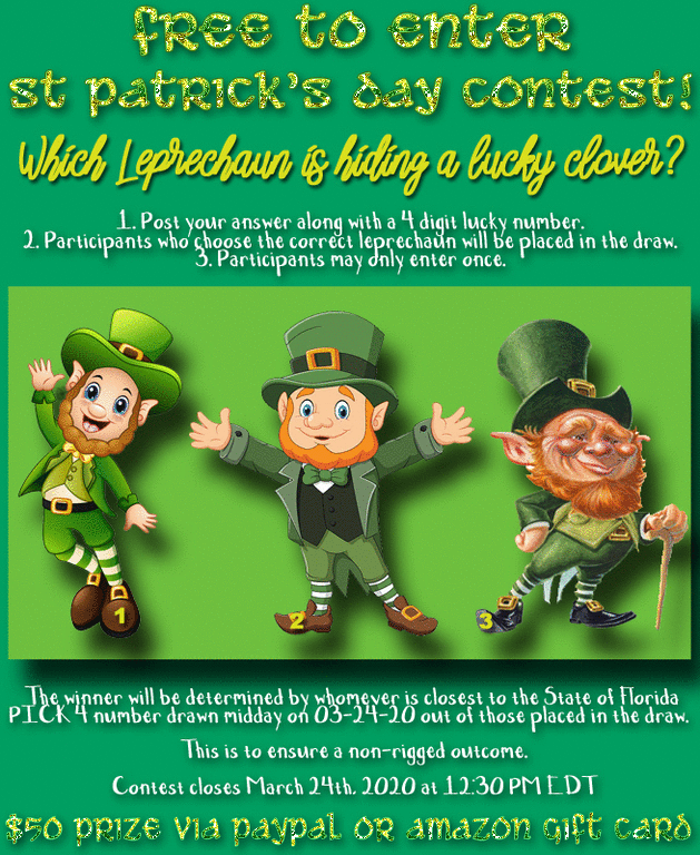 St Patrick's Day Contest 2020.gif