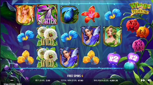 Wings of Riches slot game no deposit forum.png
