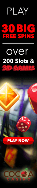 Cocoa Casino 30 Free Spins! USA Accepted!