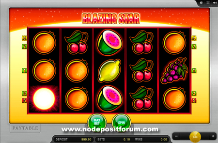 Blazing Star slot